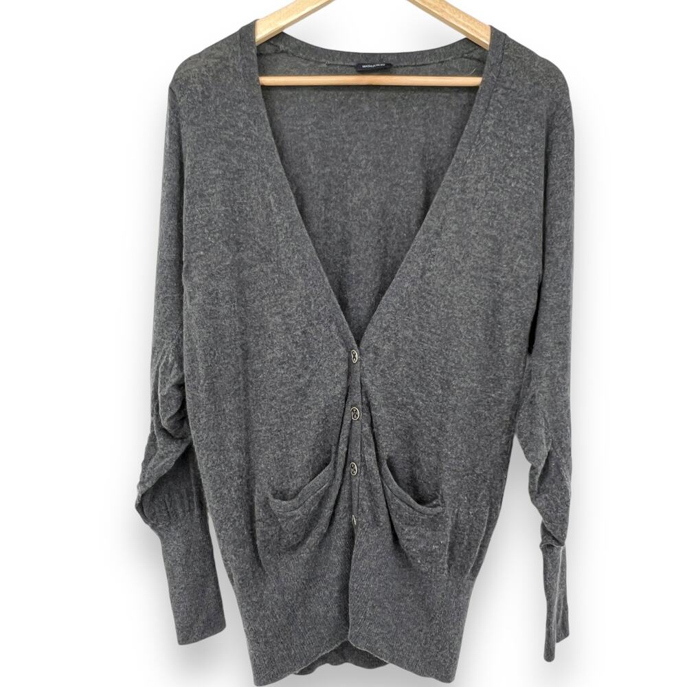Magashoni Cardigan Button Down w/ Pockets Cashmere Women's M/L Soft